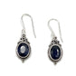 Bali Oval Gemtone Earrings