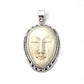 Oval Face Bone Face Pendants