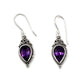Bali Teardrop Gemstone Earrings