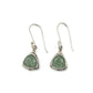 Trillion Cut Dangle Earrings