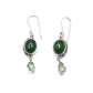 Bali Oval Herkimer Earrings