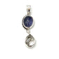 Bali Oval Herkimer Pendants