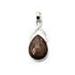 Silver Twist Natural Golden Moonstone Pendants