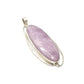 Silver Double Wire Kunzite Pendants