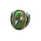 Gemstone Paintings by David Freeland Jr. | Zuni Mosaic Rings