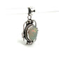 Sterling Silver Victorian Mirror Pendants Premium Stones