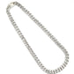 Sterling Silver Large Curb Chain Necklace