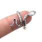 Gemstone Snake Rings