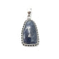 Faceted Sapphire Beaded Pendants