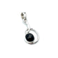 Circle Swirl Pendants Premium Stones