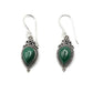Bali Teardrop Gemstone Earrings