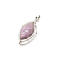 Silver Double Wire Kunzite Pendants