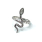 Gemstone Snake Rings