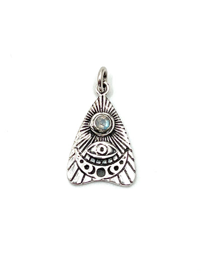 Sterling Silver Ouija Planchette Pendant