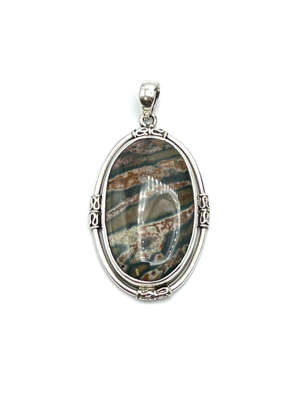 Bali Bloodstone Pendants