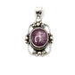 Sterling Silver Victorian Mirror Pendants Premium Stones