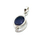 Silver Double Wire Gemstone Pendants Premium Stones