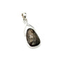 Silver Twist Natural Golden Moonstone Pendants