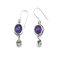 Bali Oval Herkimer Earrings