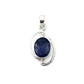 Silver Double Wire Gemstone Pendants Premium Stones