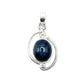 Silver Double Wire Gemstone Pendants Premium Stones