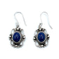 Sterling Silver Victorian Mirror Gemstone Earrings