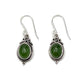 Bali Oval Gemtone Earrings