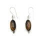 Large Bali Oval Earrings