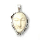 Oval Face Bone Face Pendants