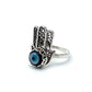 Hamsa Evil Eye Ring
