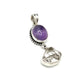 Bali Oval Herkimer Pendants