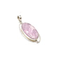 Silver Double Wire Kunzite Pendants