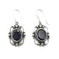 Sterling Silver Victorian Mirror Gemstone Earrings