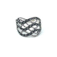 Sterling Silver Marcasite Infinity Ring