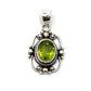 Sterling Silver Victorian Mirror Pendants Premium Stones