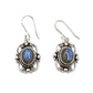 Sterling Silver Victorian Mirror Gemstone Earrings