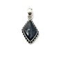 Faceted Sapphire Beaded Pendants