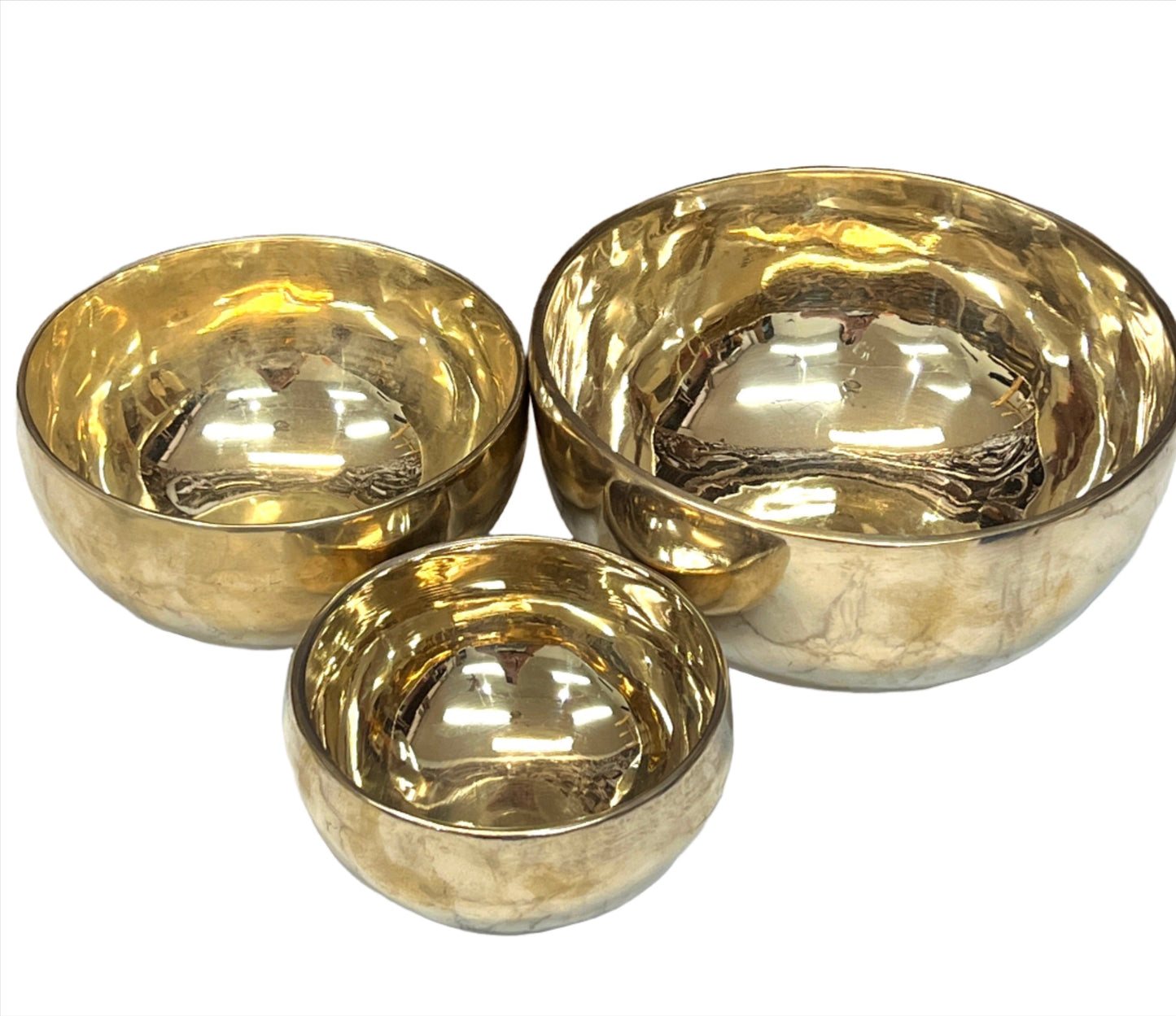 13 Metal Singing Bowls