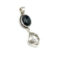 Bali Oval Herkimer Pendants