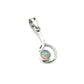 Circle Swirl Pendants Premium Stones
