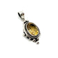 Bali Ball Point Citrine Pendants
