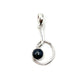 Circle Swirl Pendants Premium Stones