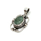 Sterling Silver Victorian Mirror Pendants Premium Stones