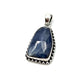 Faceted Sapphire Beaded Pendants
