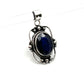 Sterling Silver Victorian Mirror Pendants Premium Stones
