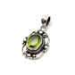 Sterling Silver Victorian Mirror Pendants Premium Stones