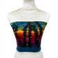 Tie Dyed Bandeau Top