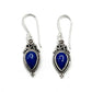 Bali Teardrop Gemstone Earrings