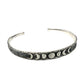 Oxidized Silver Moon Phases Cuff