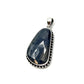 Faceted Sapphire Beaded Pendants